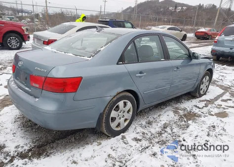 2009 Hyundai Sonata Gls from USA, damaged, VIN 5NPET46CX9H549775